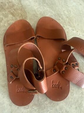 Beek Ankle Wrap Sandals - Size 9